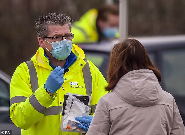 Uncomfortable nasal and throat swabs to check for Covid have become one of the defining features of the pandemic. Surge testing is seen being carried out in Stoke Gifford, South Gloucestershire