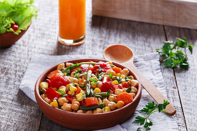chickpea and tomato stew
